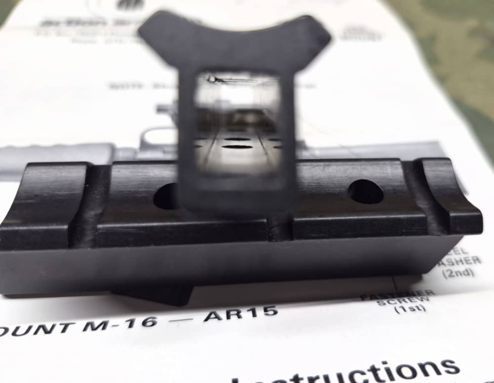 Action Arms Ltd. AR15 AR-15 M16 M16A1 Mini Mount Rare 1980s Uzi GWOT -img-1