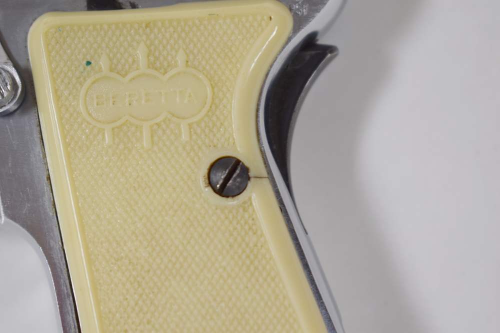 BERETTA 418 6.35 .25 ACP NICKEL RARE C&R VINTAGE PENNY SALE NR-img-14