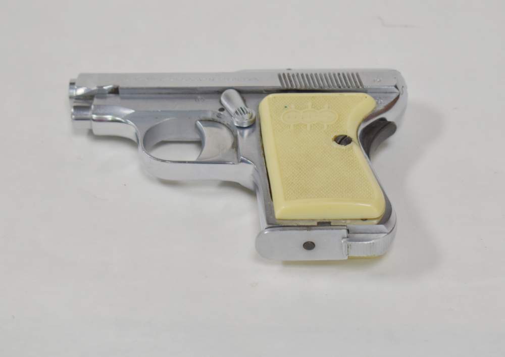 BERETTA 418 6.35 .25 ACP NICKEL RARE C&R VINTAGE PENNY SALE NR-img-10