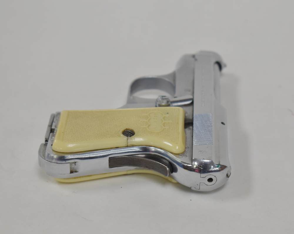 BERETTA 418 6.35 .25 ACP NICKEL RARE C&R VINTAGE PENNY SALE NR-img-9