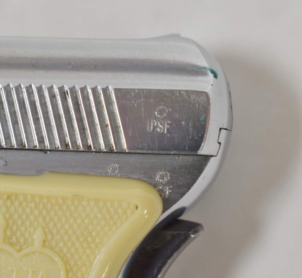 BERETTA 418 6.35 .25 ACP NICKEL RARE C&R VINTAGE PENNY SALE NR-img-12