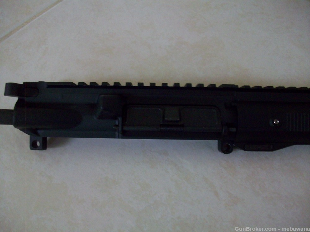 NEW AR 15 7.62X39 Complete Forged Upper  w Rails and Sights-img-0