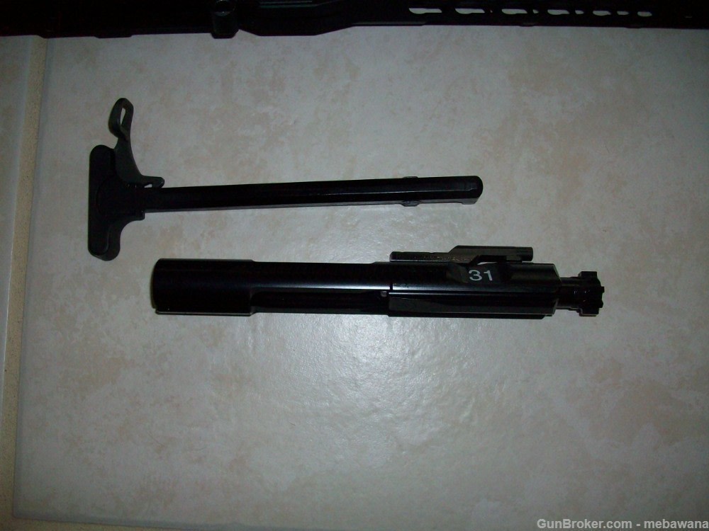 NEW AR 15 7.62X39 Complete Forged Upper  w Rails and Sights-img-3