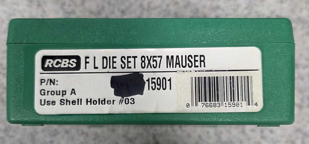 RCBS FL Die Set 8X57 Mauser-img-0