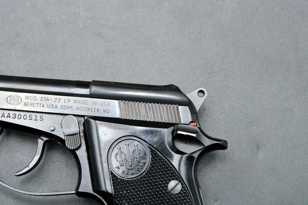 Beretta 21A Bobcat .22 LR 2.5" Tip Up BBL 7+1 Compact Pocket Pistol CCW-img-3