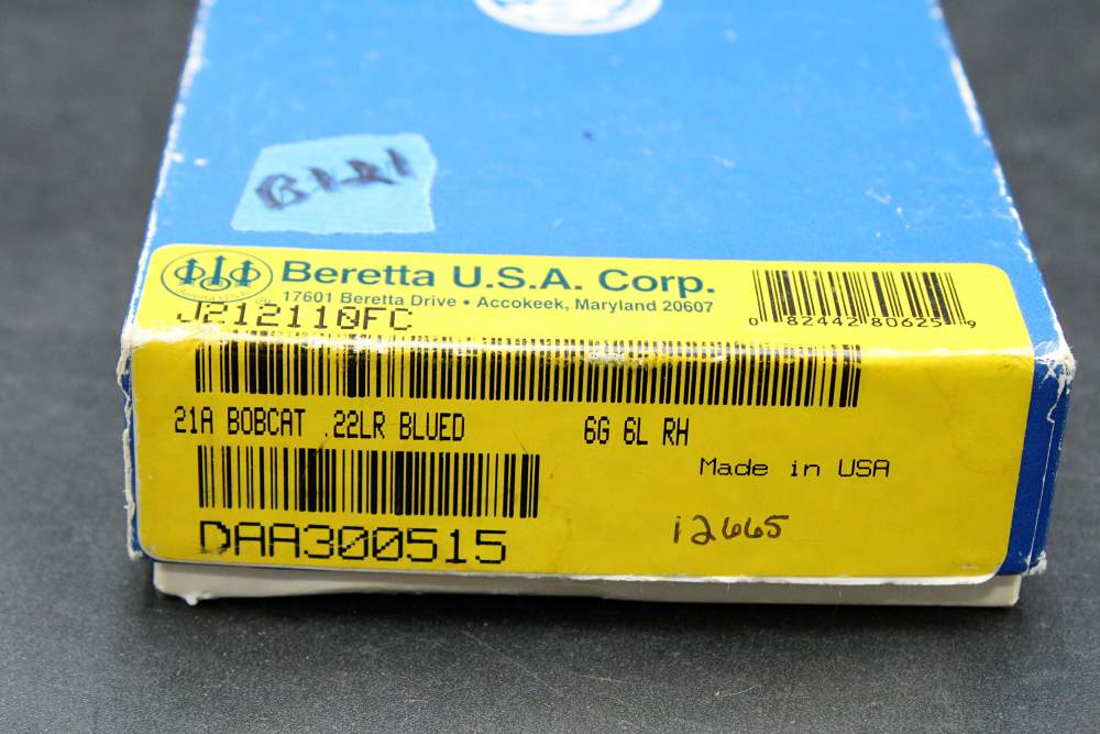 Beretta 21A Bobcat .22 LR 2.5" Tip Up BBL 7+1 Compact Pocket Pistol CCW-img-19