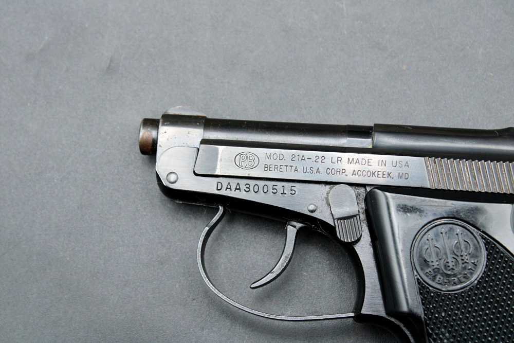 Beretta 21A Bobcat .22 LR 2.5" Tip Up BBL 7+1 Compact Pocket Pistol CCW-img-4