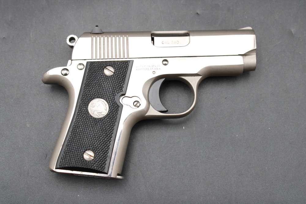 1991 Colt Mustang MK IV Series 80 .380 ACP Satin Nickel 2.75" BBL Box/Case-img-8