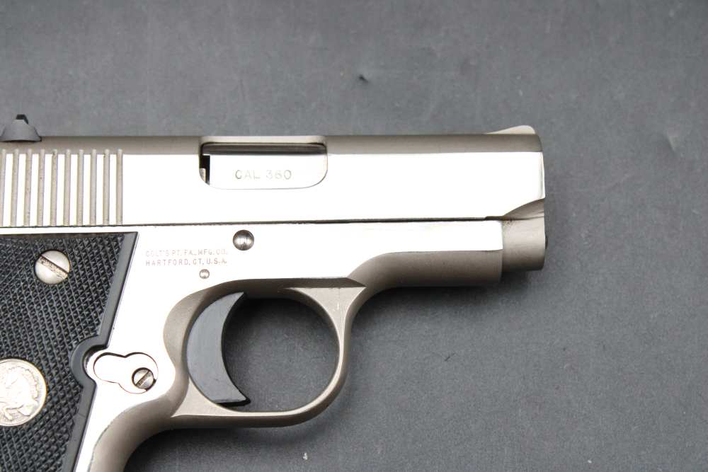 1991 Colt Mustang MK IV Series 80 .380 ACP Satin Nickel 2.75" BBL Box/Case-img-11