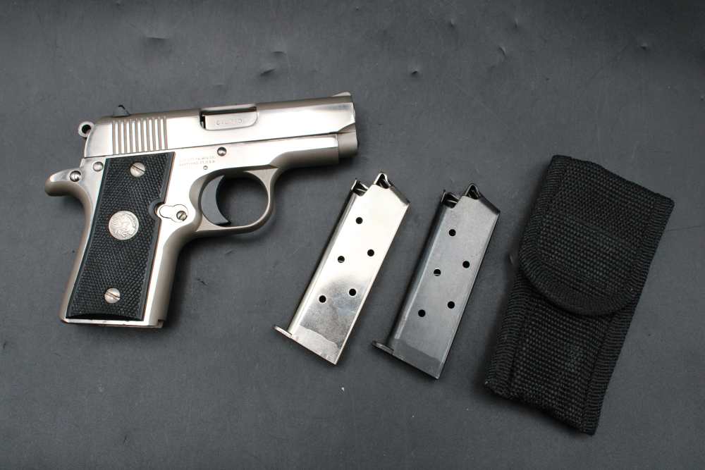 1991 Colt Mustang MK IV Series 80 .380 ACP Satin Nickel 2.75" BBL Box/Case-img-20