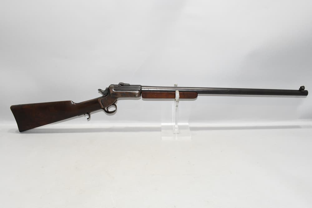 Antique J Stevens Single Shot Tip Up Rifle 44 Cal Centerfire 26" READ-img-0