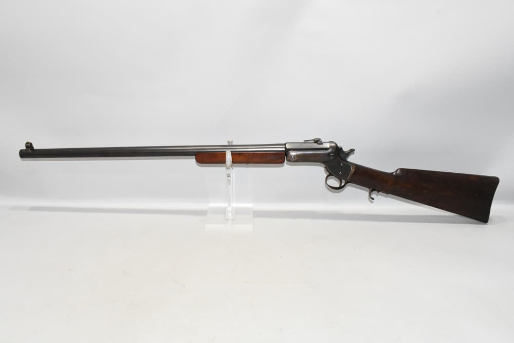 Antique J Stevens Single Shot Tip Up Rifle 44 Cal Centerfire 26" READ-img-6