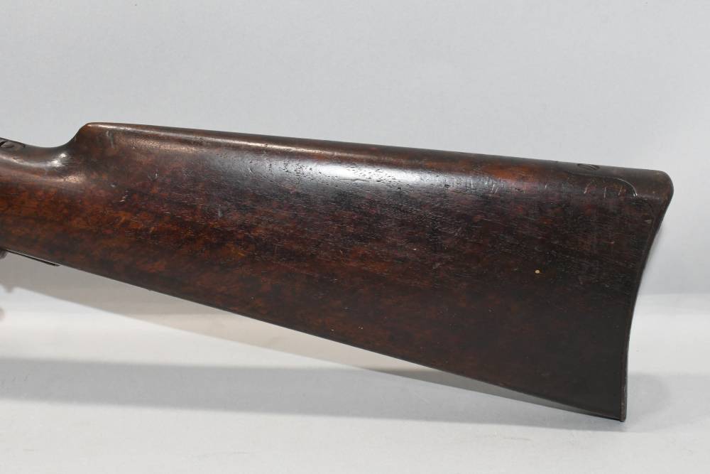 Antique J Stevens Single Shot Tip Up Rifle 44 Cal Centerfire 26" READ-img-7