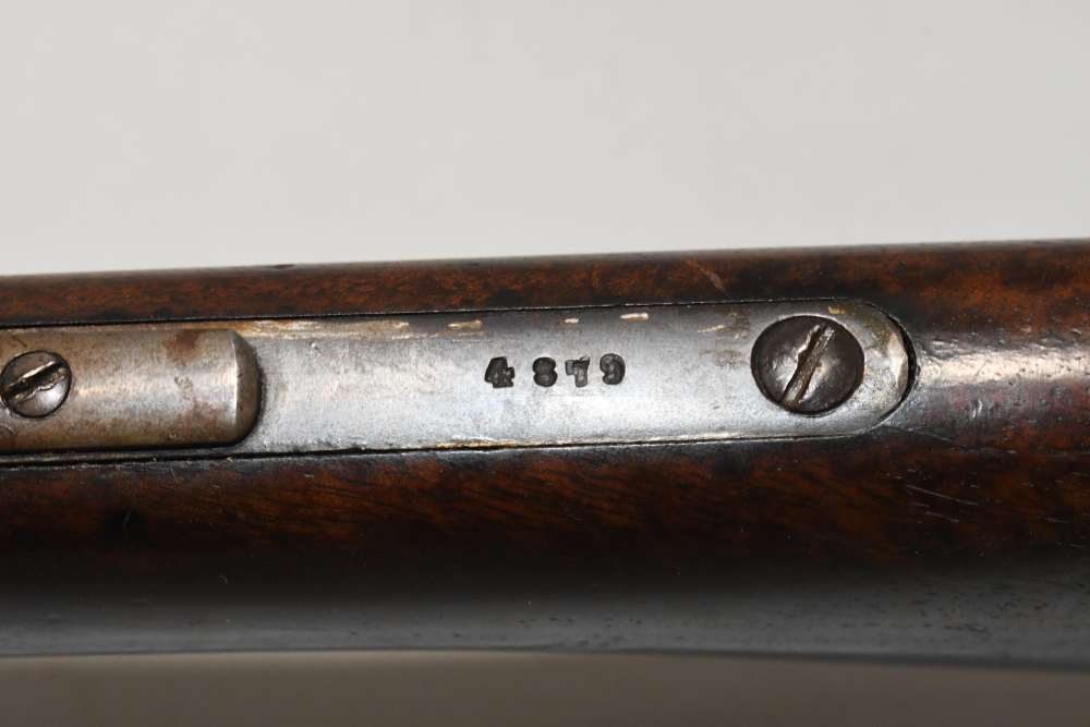 Antique J Stevens Single Shot Tip Up Rifle 44 Cal Centerfire 26" READ-img-22
