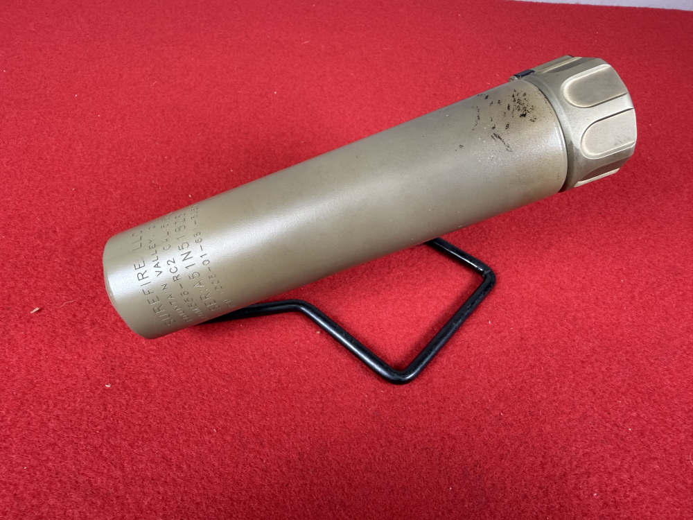 SureFire SOCOM556-RC2 Dark Earth (FDE) 5.56 Fast-Attach Suppressor-img-3