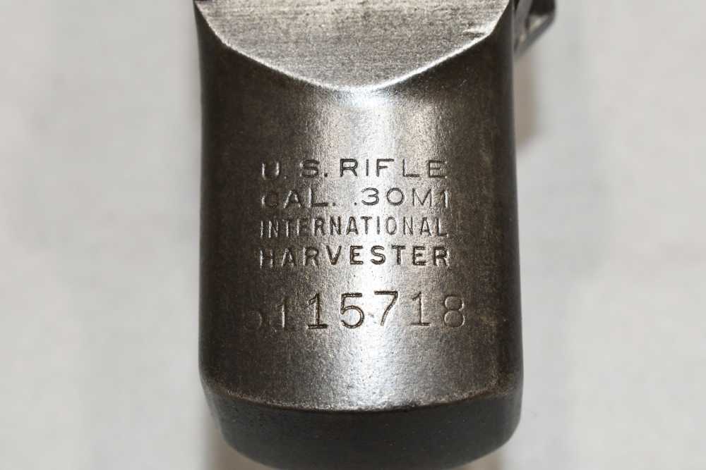 Stripped International Harvester M1 Garand Semi Auto Rifle Receiver Korea-img-15