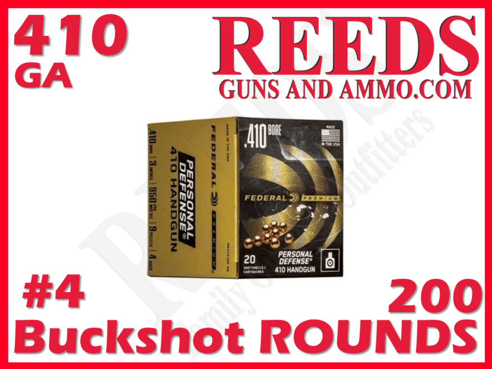 Federal Defense 410 Ga 3in 4 Buck 200rds-img-0
