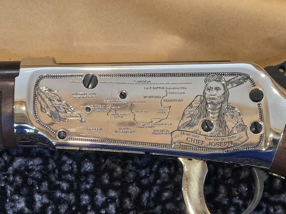 Winchester 1894 94 30-30 NEZ PERCE Commemorative ENGRAVED NEW RARE 1 OF 600-img-3