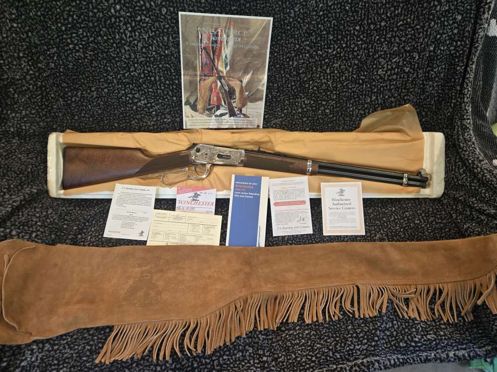 Winchester 1894 94 30-30 NEZ PERCE Commemorative ENGRAVED NEW RARE 1 OF 600-img-0