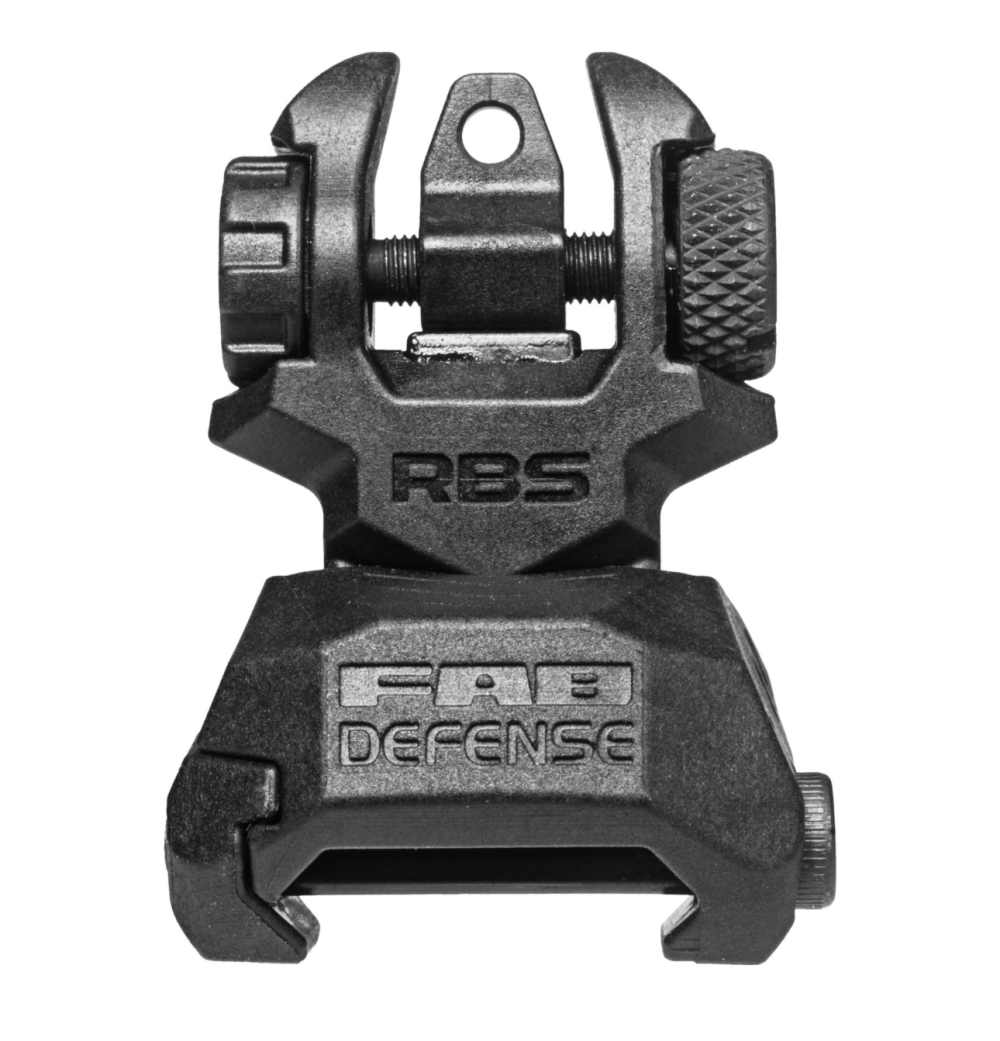 FAB Defense Rear Polymer Back-Up Sight Fast Free Shipping-img-0