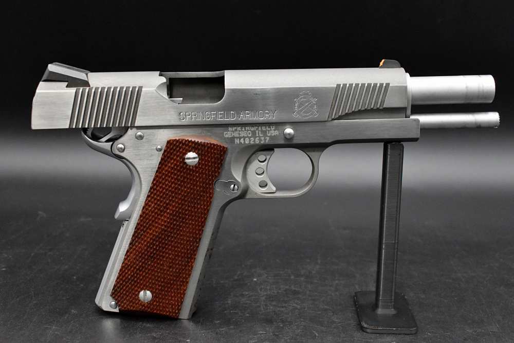 Springfield 1911-A1 Loaded Stainless PX9151 .45 ACP 5" BBL Government -img-13