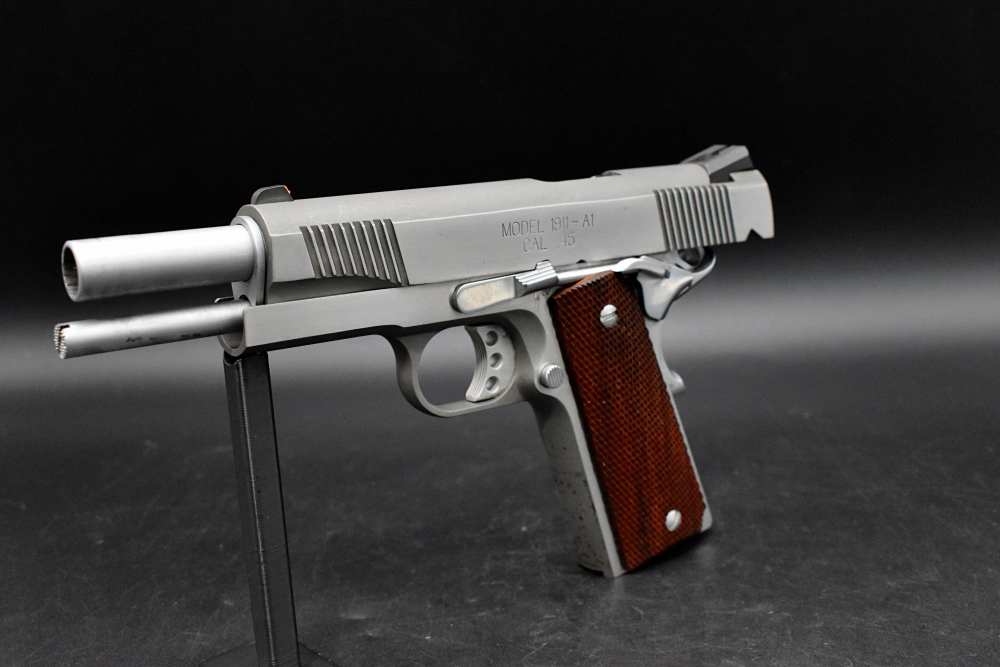 Springfield 1911-A1 Loaded Stainless PX9151 .45 ACP 5" BBL Government -img-16