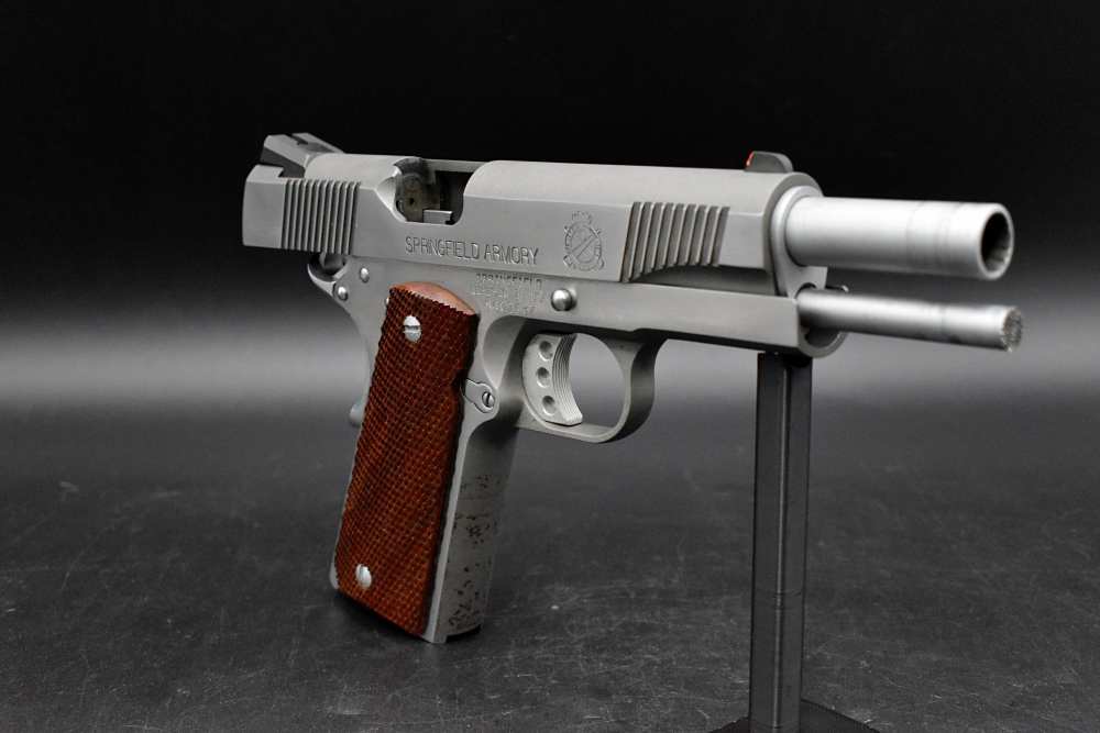 Springfield 1911-A1 Loaded Stainless PX9151 .45 ACP 5" BBL Government -img-14