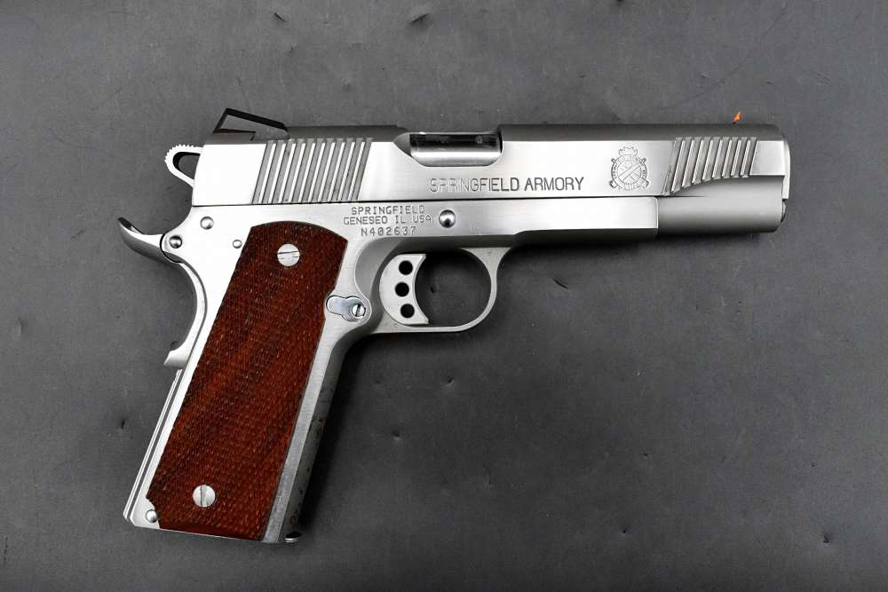 Springfield 1911-A1 Loaded Stainless PX9151 .45 ACP 5" BBL Government -img-28