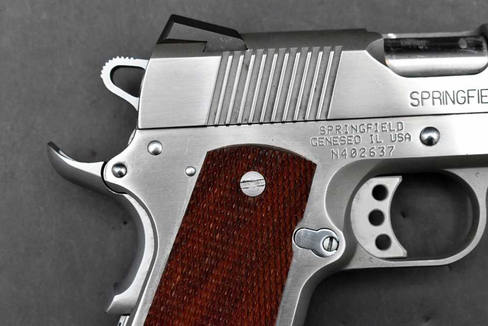 Springfield 1911-A1 Loaded Stainless PX9151 .45 ACP 5" BBL Government -img-25