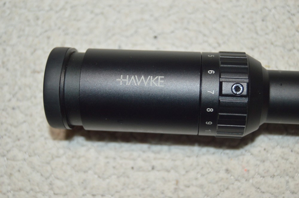 Fantastic IN BOX Complete Hawke 4-12x 50mm AO Mil Dot Illuminated Reticle-img-4
