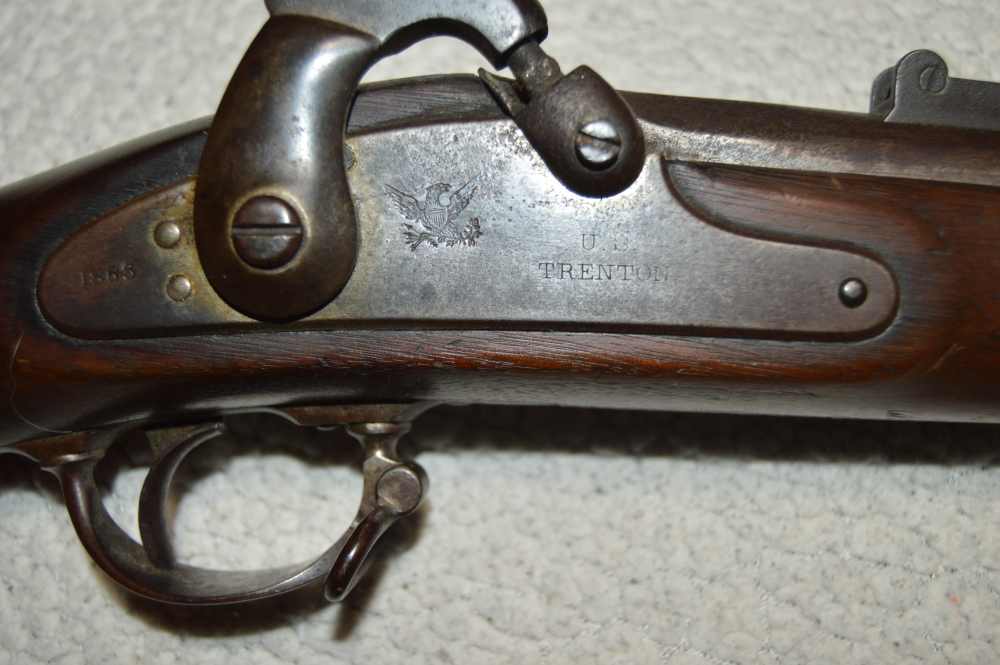 1863 US Trenton 40" 58 Cal Springfield 1861 Original -img-4