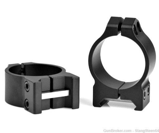 213M Warne 30mm, PA, Low Matte Rings-img-0