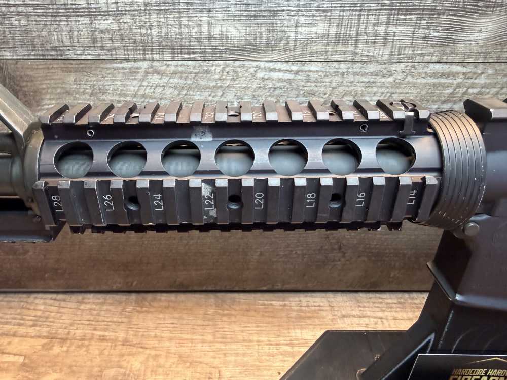 Colt AR-15A3 HBAR "Restricted" w/ Knights rail, Sheriff Dept trade-in -img-7