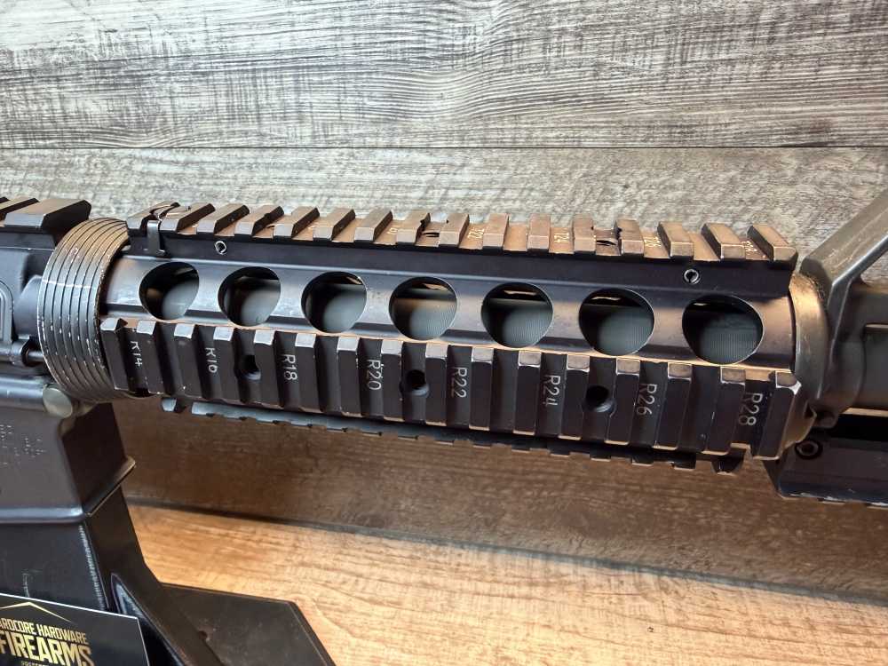Colt AR-15A3 HBAR "Restricted" w/ Knights rail, Sheriff Dept trade-in -img-6