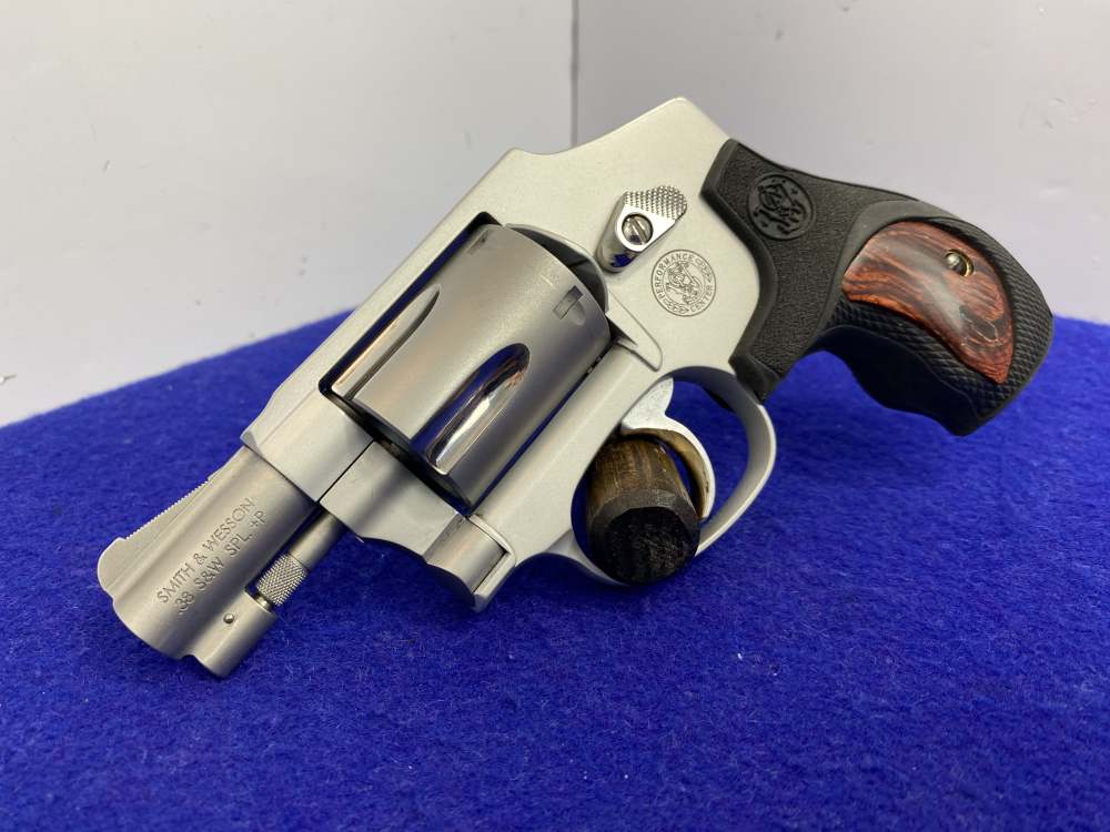 Smith Wesson 642-1 .38 Spl Stainless 1.78" *PERFORMANCE CENTER REVOLVER*-img-7