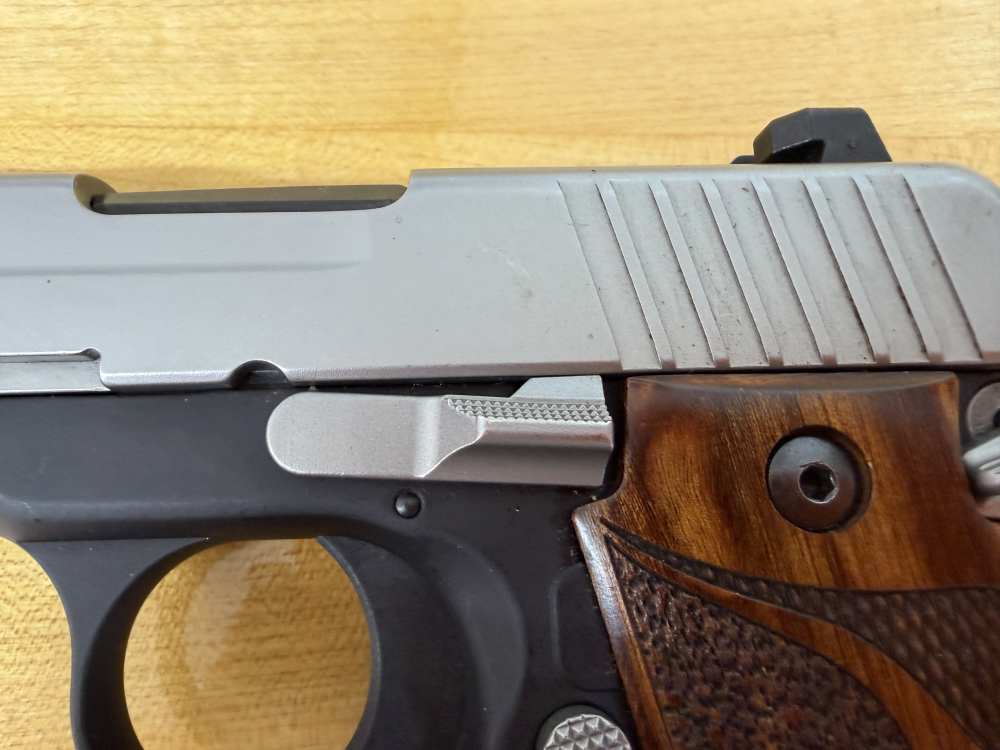 Used Sig Sauer P238 SAS Custom Shop 9mm Pistol w/ 4 magazines-img-6