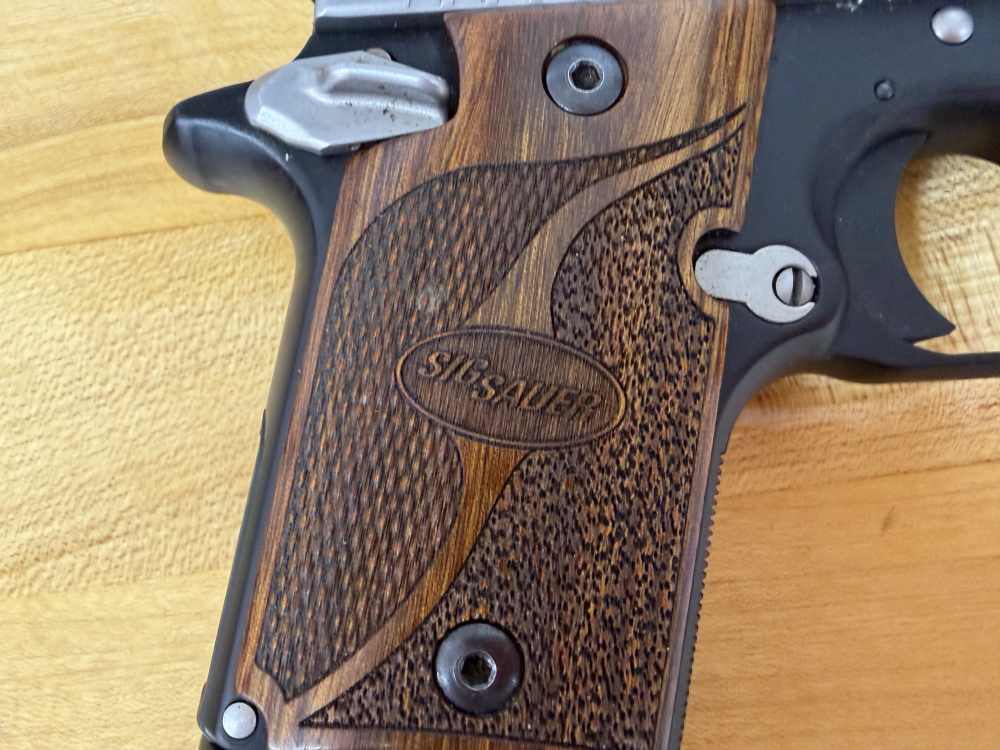 Used Sig Sauer P238 SAS Custom Shop 9mm Pistol w/ 4 magazines-img-15