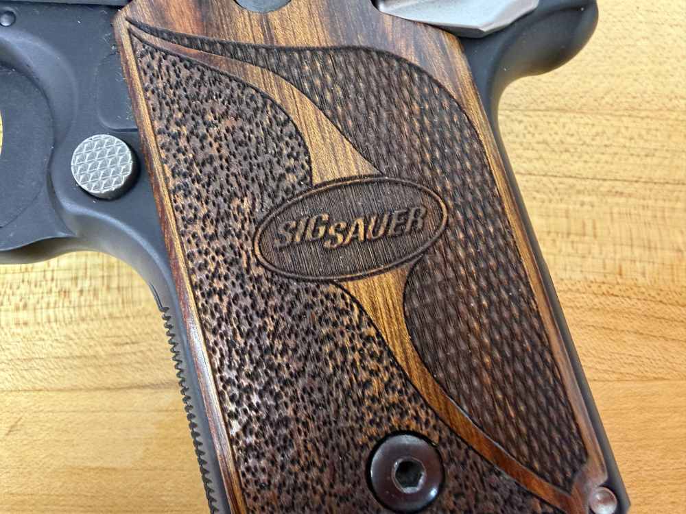 Used Sig Sauer P238 SAS Custom Shop 9mm Pistol w/ 4 magazines-img-8