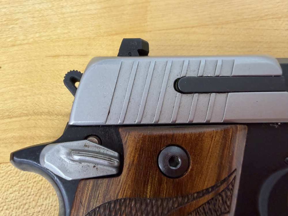 Used Sig Sauer P238 SAS Custom Shop 9mm Pistol w/ 4 magazines-img-14