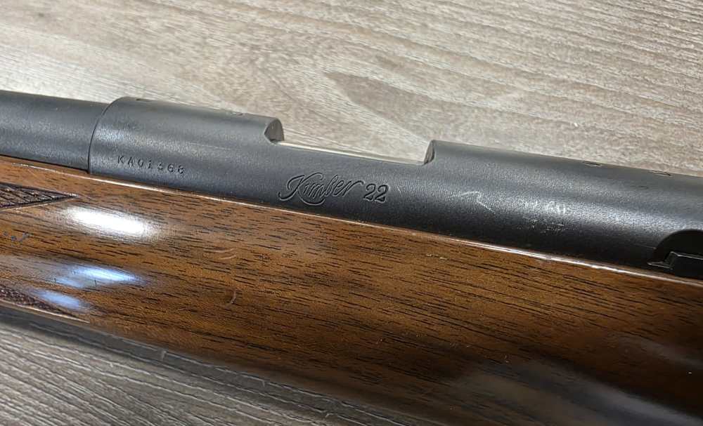Kimber Model K22 Classic .22LR Bolt Action 22" High Grade Stock-img-12