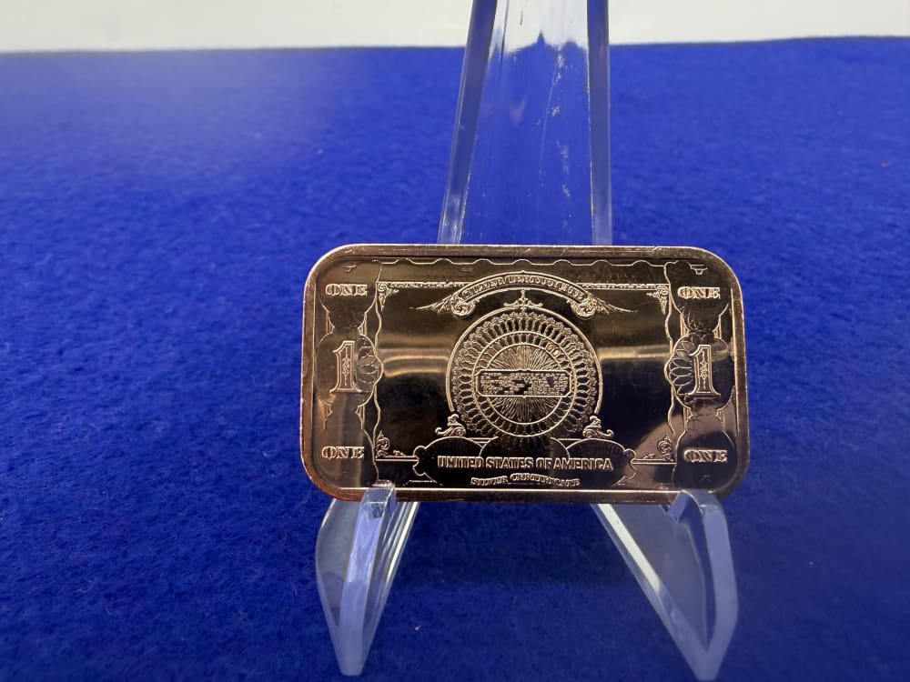 (20) Tump 45$ BANKNOTE -Very Collectable- PURE COPPER Full Tube *20 Ounces*-img-6