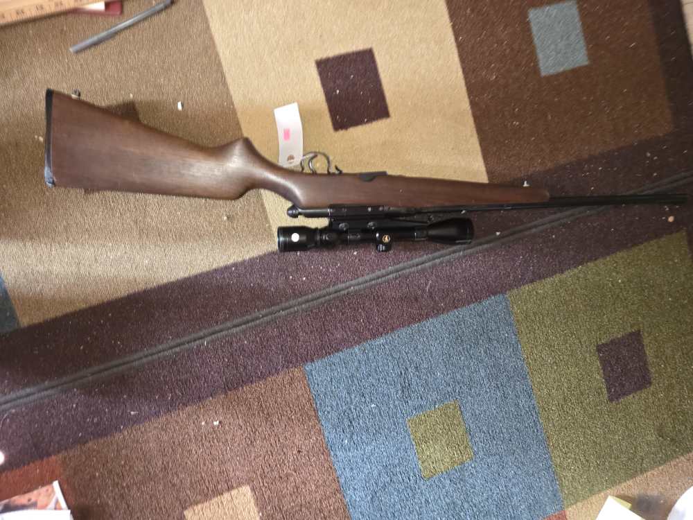 Vintage Savage 340v bolt action rifle 225 win-img-0