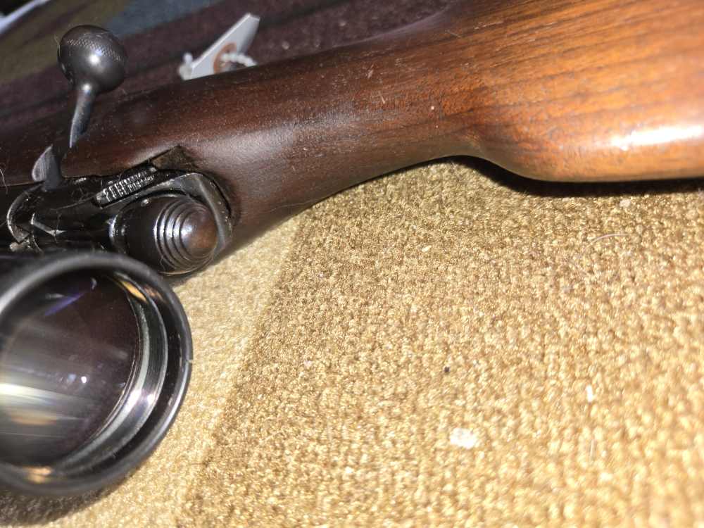 Vintage Savage 340v bolt action rifle 225 win-img-7