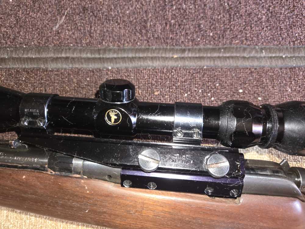 Vintage Savage 340v bolt action rifle 225 win-img-3
