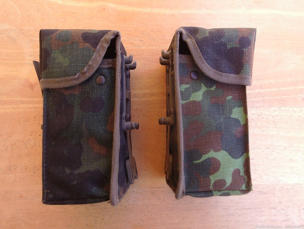 German Magazine Pouches Flectarn Camo fits FN HK M1A M14 mags-img-1