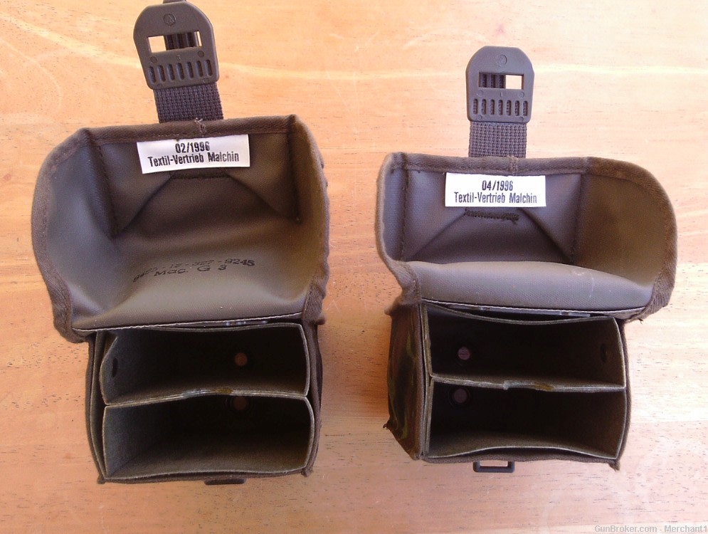 German Magazine Pouches Flectarn Camo fits FN HK M1A M14 mags-img-3
