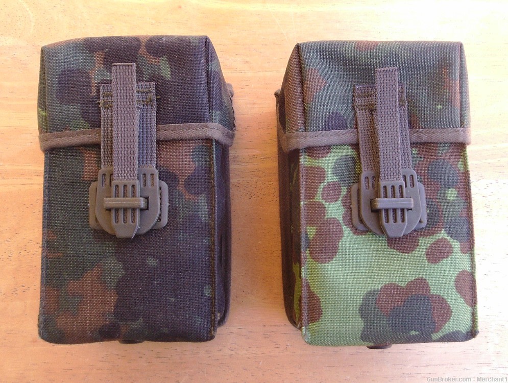 German Magazine Pouches Flectarn Camo fits FN HK M1A M14 mags-img-0