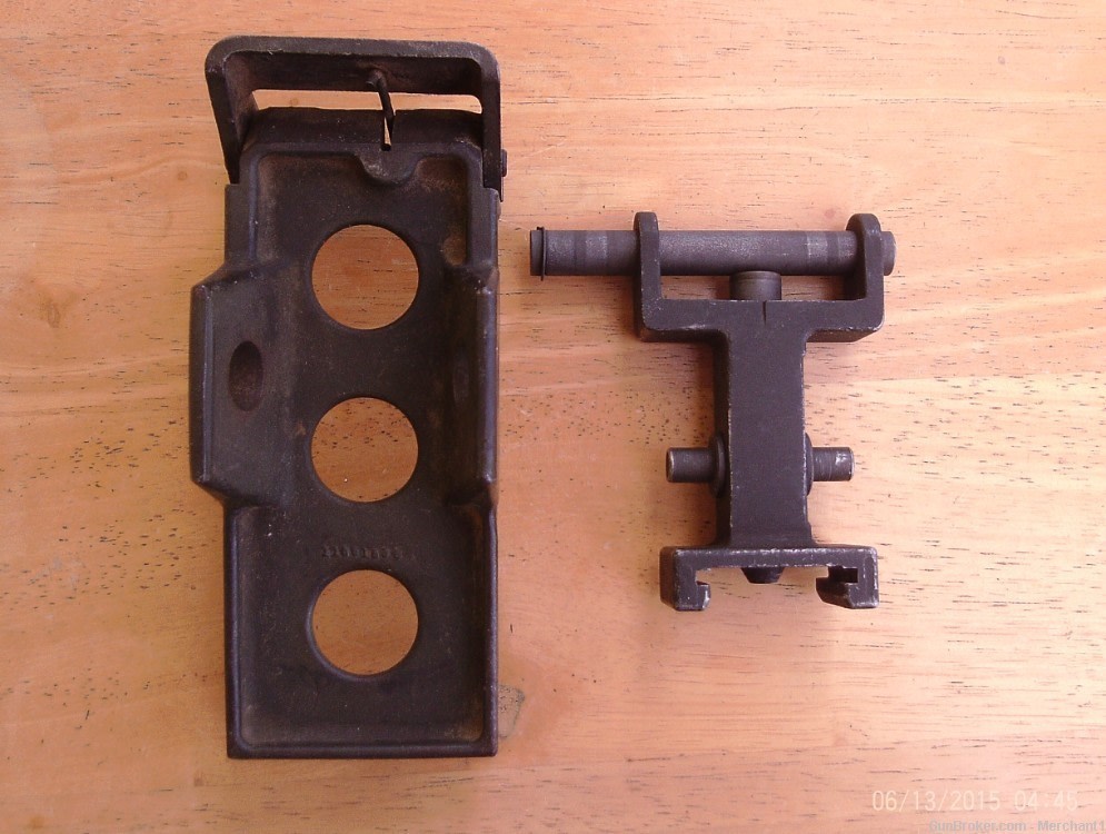 M60 tripod Pintle and T&E Adapters .308 7.62 Front and rear-img-1