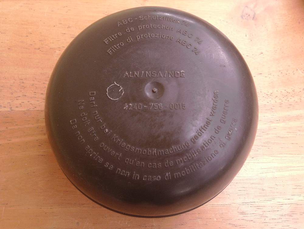 German Gas Mask Filters 40mm Thread x 2 Filters-img-3