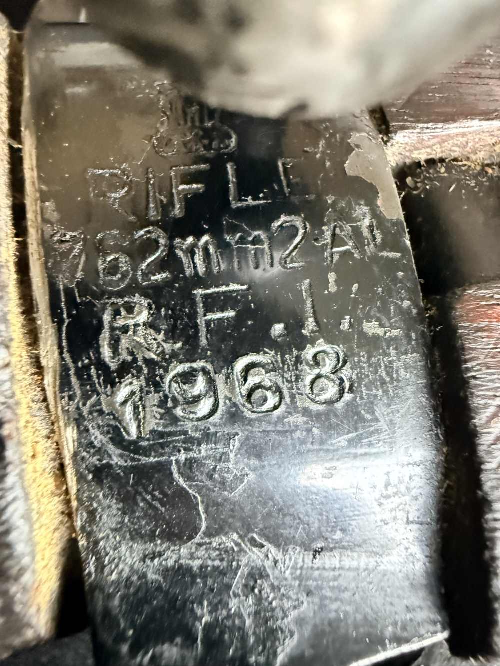 India - 1968 Ishapore RFI No.2A1 Bolt Rifle 7.62 nato 25"-img-12